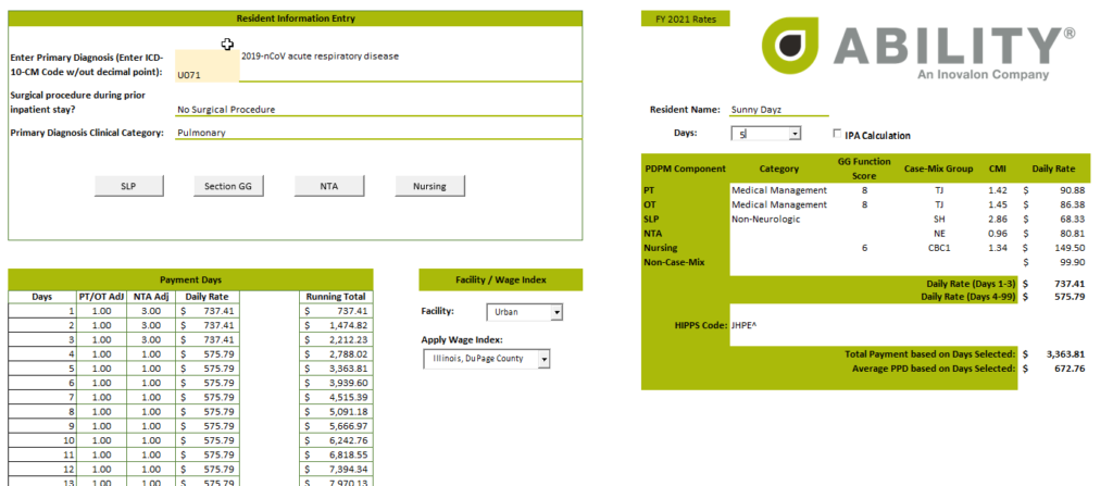 free pdpm calculator 2023